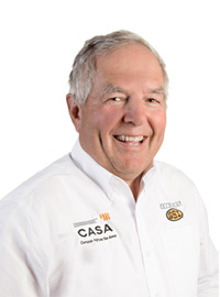 Serge Racine Pre?sident Casa Comptoir agricole Ste Anne